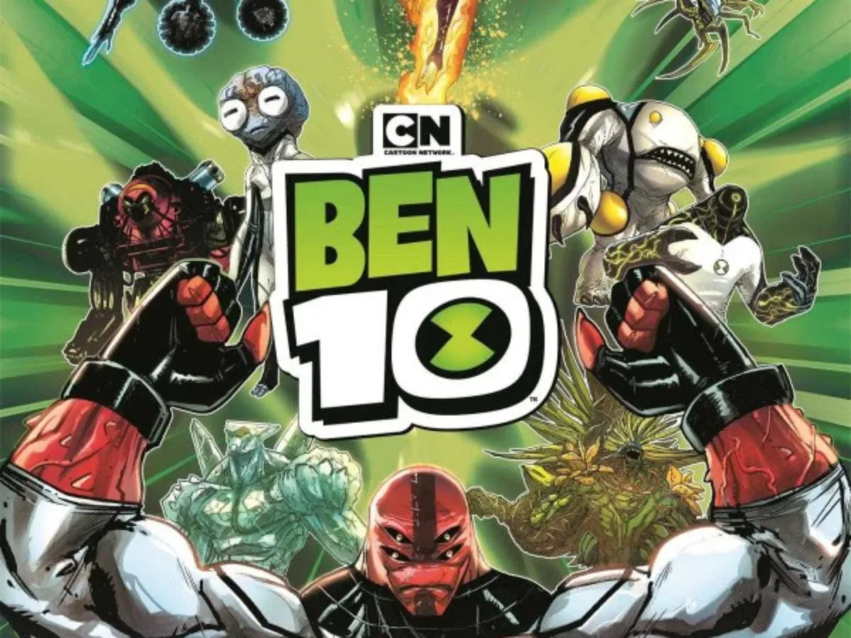 Ben 10 #6 comic cover by Robert Carey