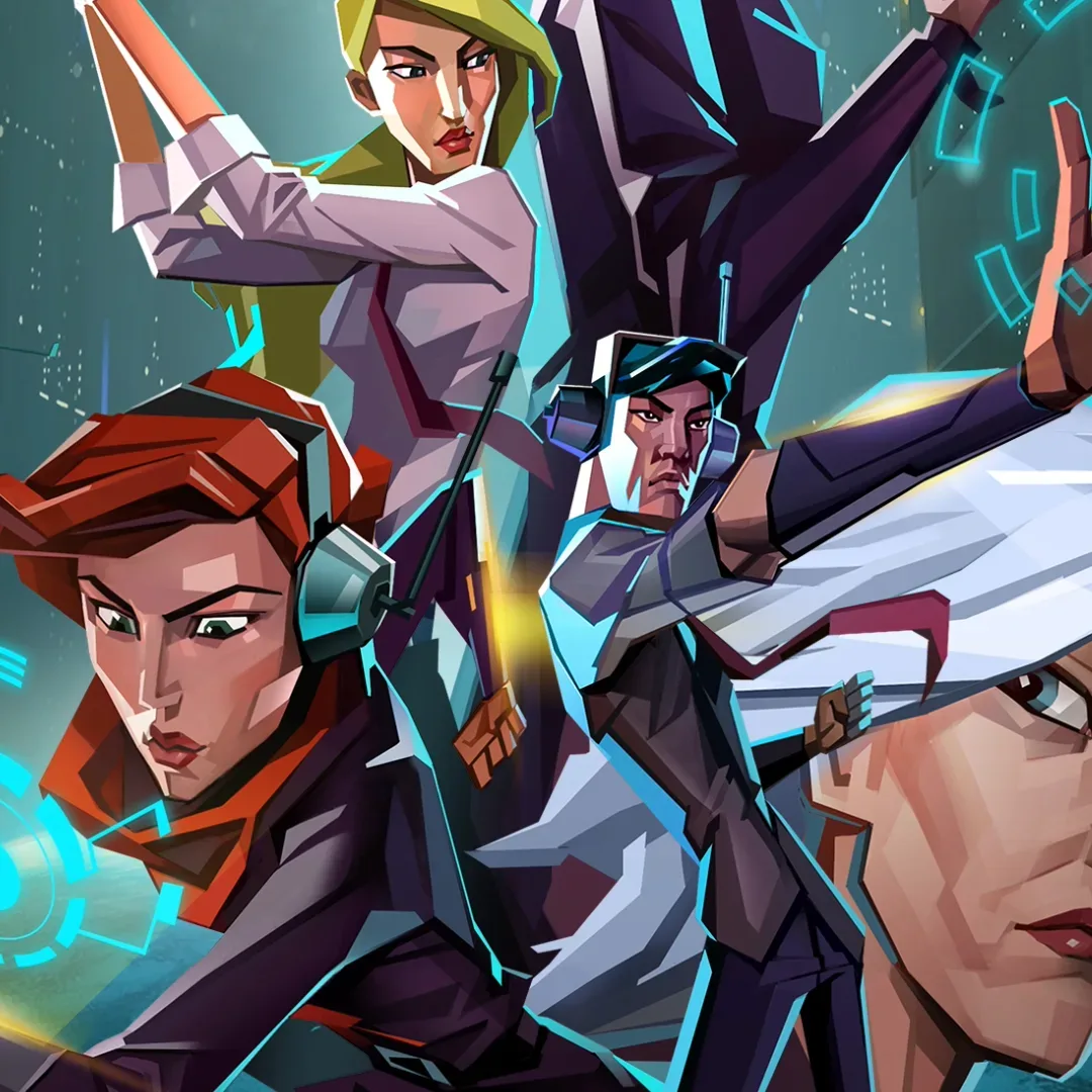 The crew in Invisible Inc