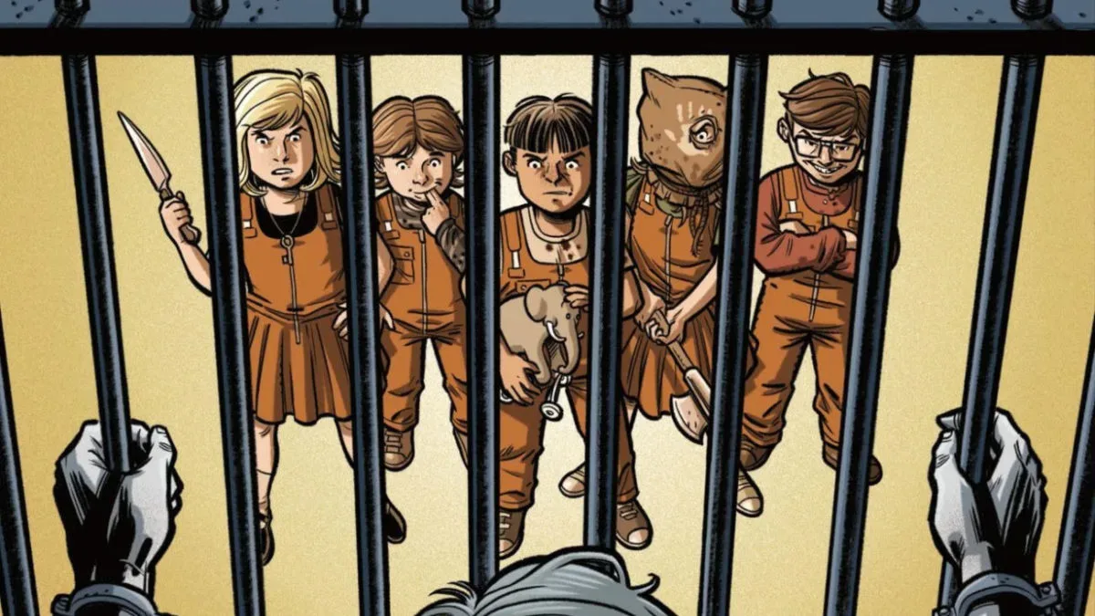 Kindergarten Gulag #1 cover art by Mauricet
