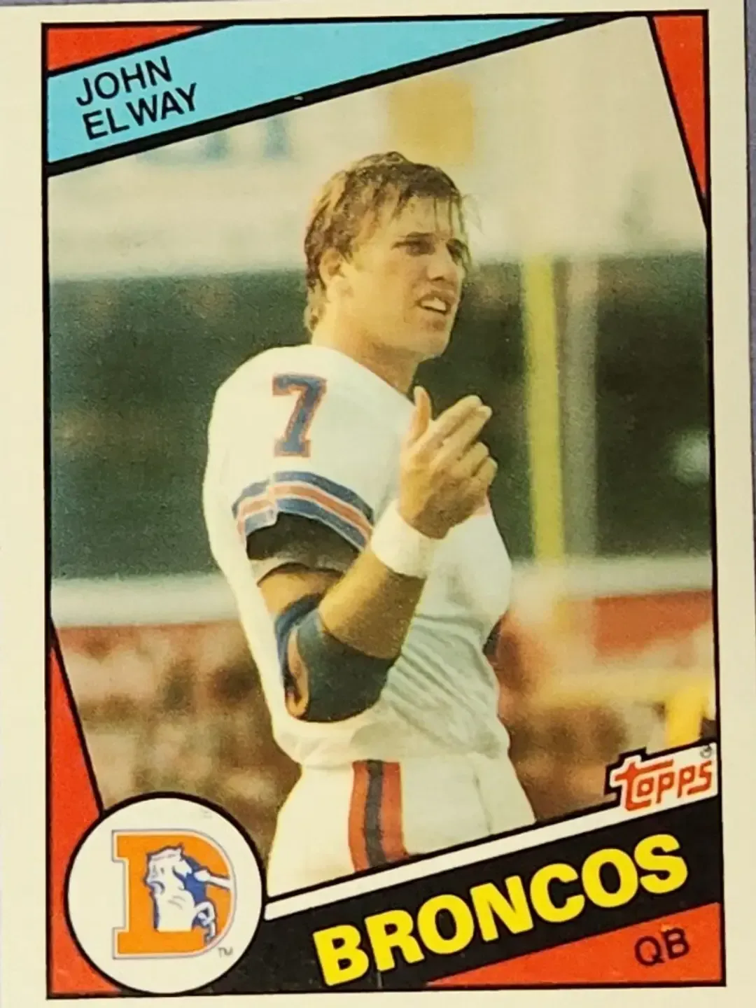 1985 Topps John Elway #238 football card