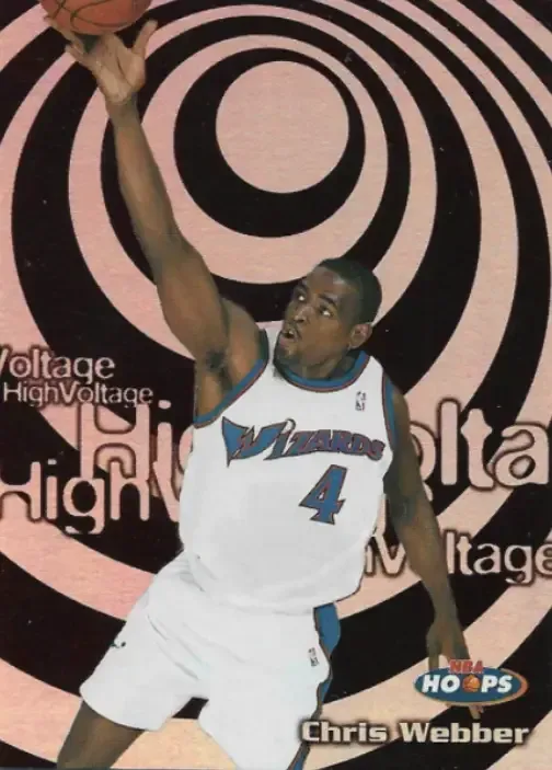 Chris Webber 2006 Topps Chrome Superfractor card