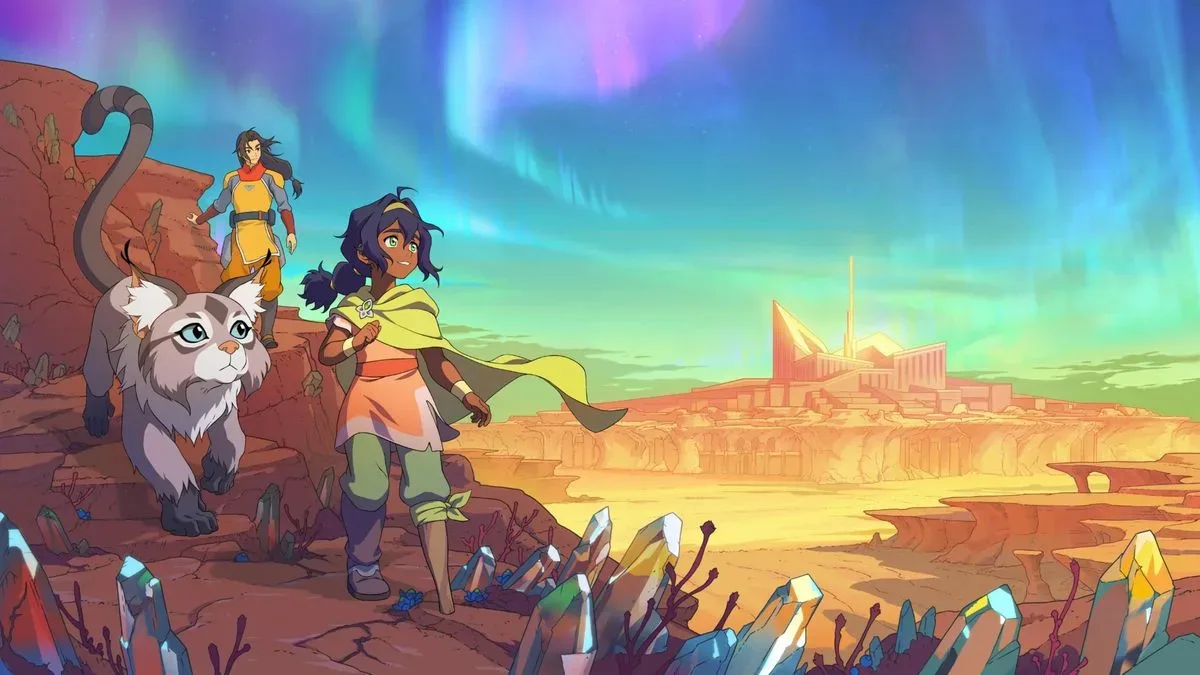 A wide view of Ellora, one of the seven havens in Avatar: Seven Havens