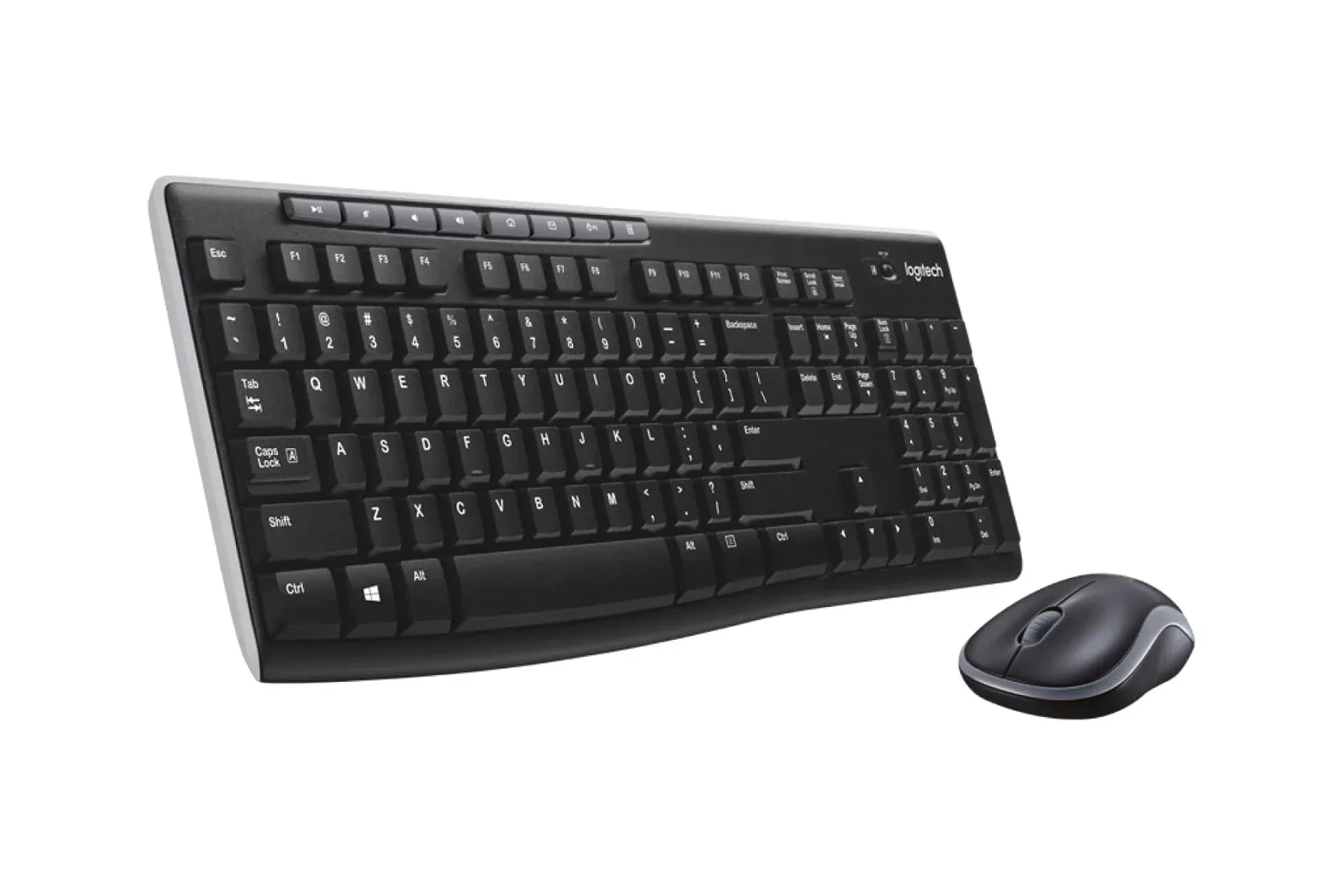 Logitech MK270 wireless keyboard and compact mouse combo