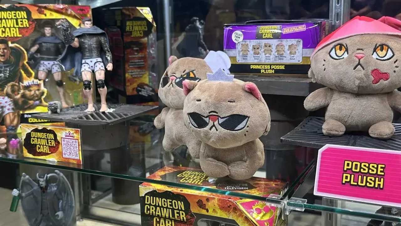 Princess Donut Plush Blind Boxes and Dungeon Crawler Carl Figures Take the Floor at NYCC