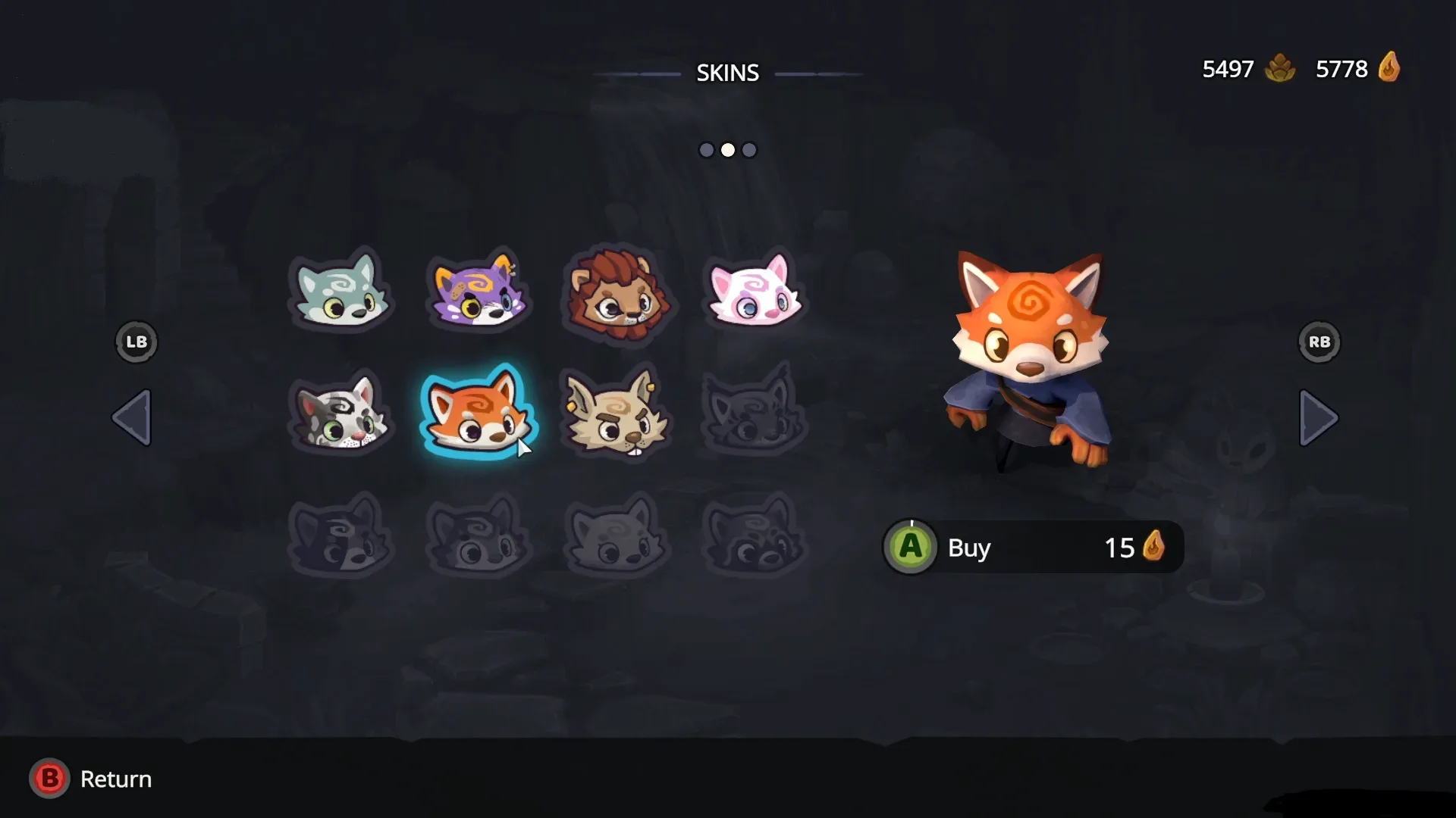 Wild Woods cosmetic cat and wagon customization preview