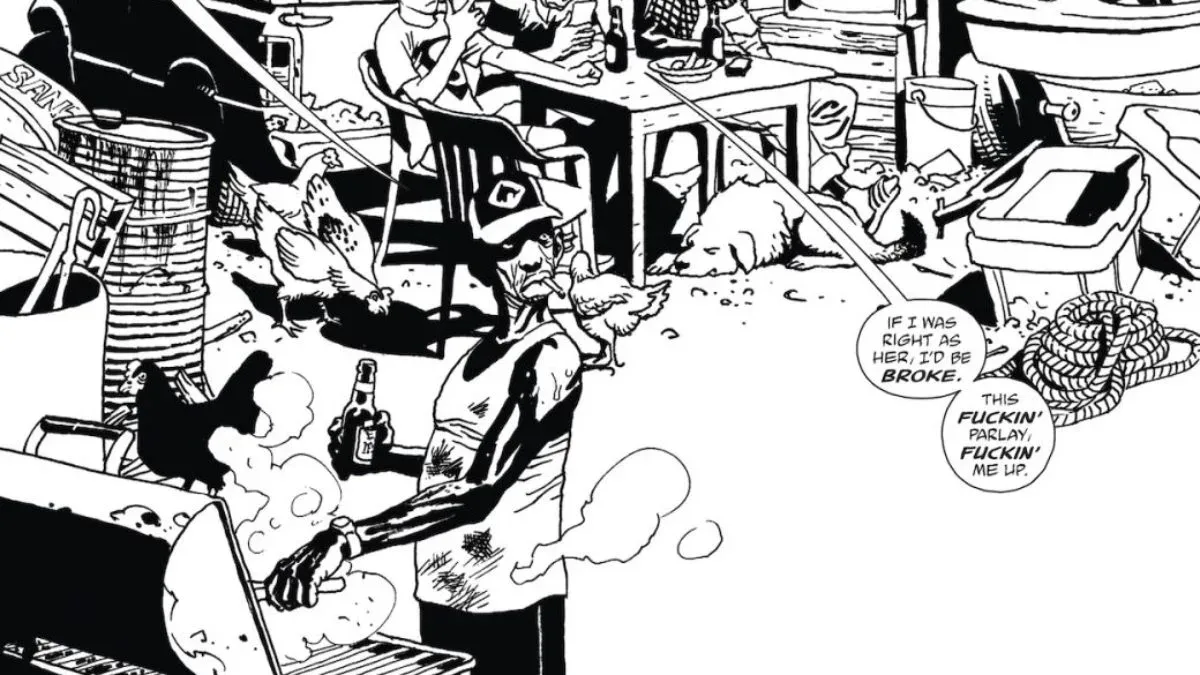 100 Bullets: The US of Anger #4 cover art by Dave Johnson