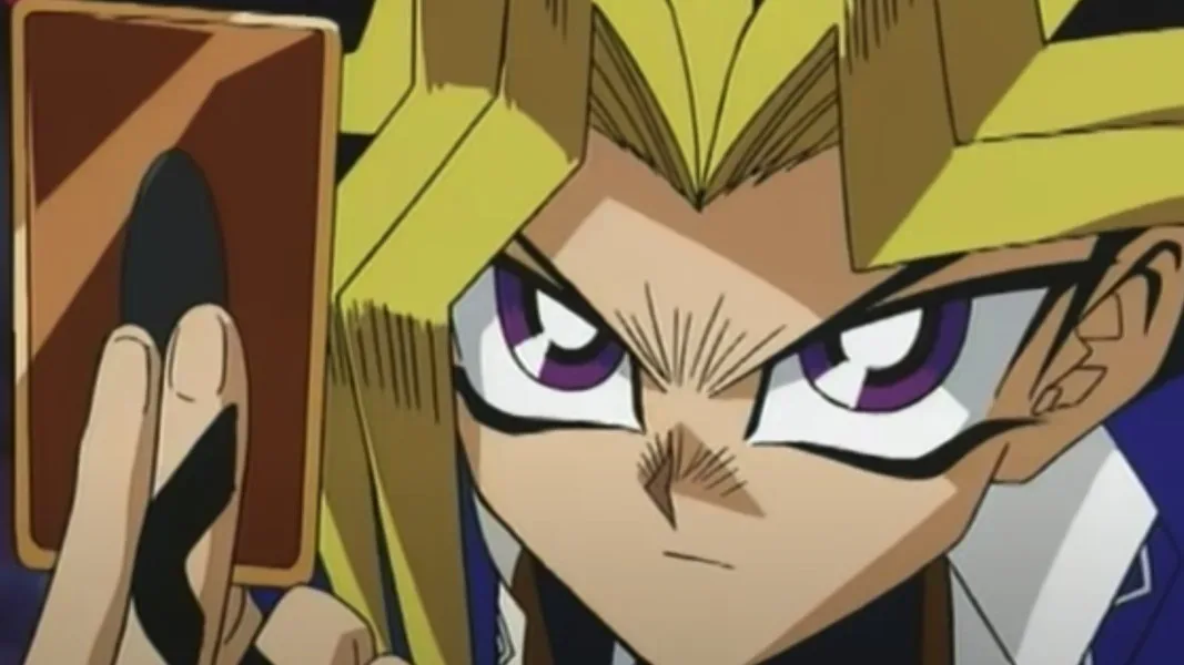 Yu-Gi-Oh! and Dragon Ball imagery representing a reported anime rights dispute