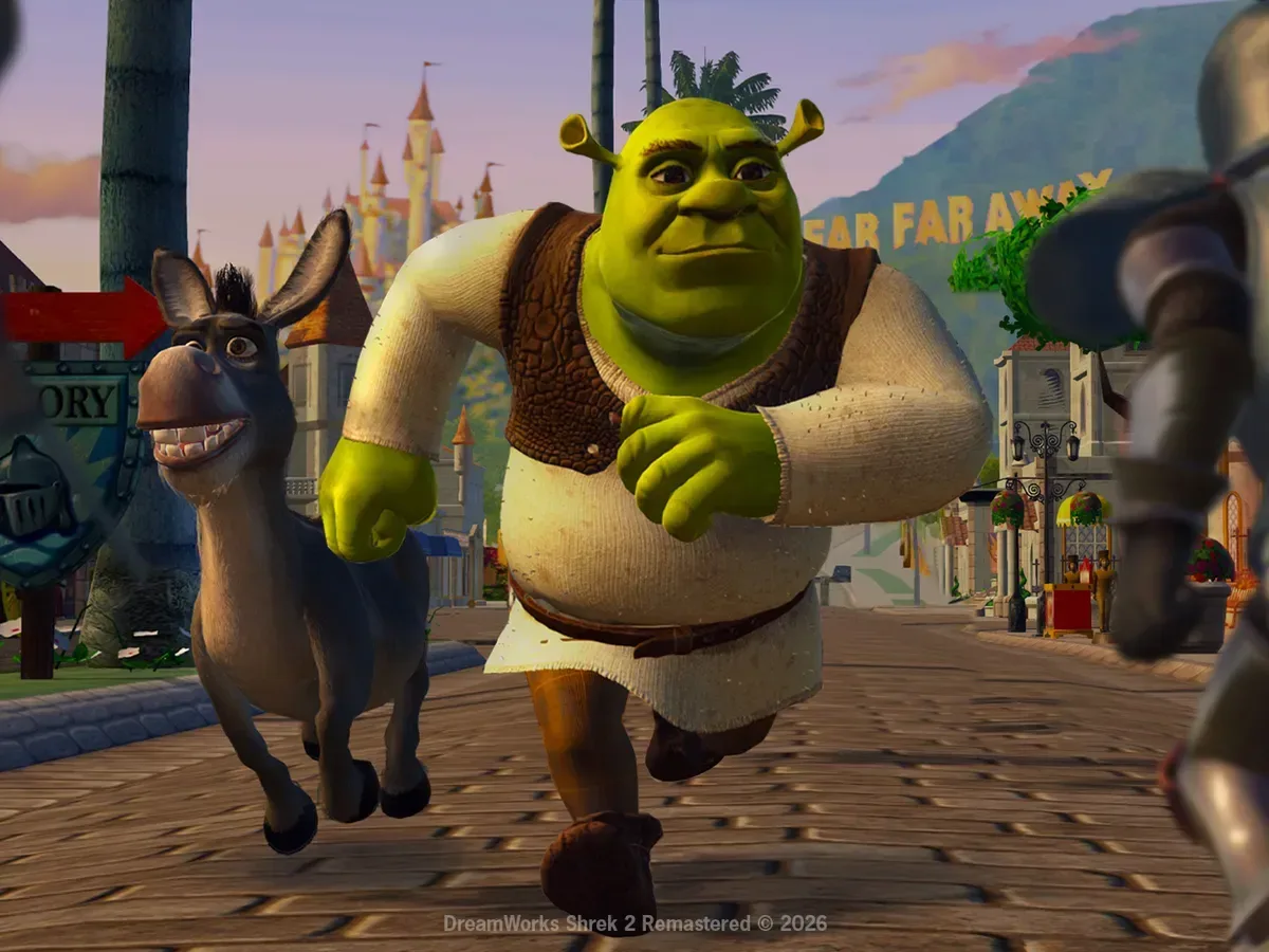 Shrek 2 Remastered PC system requirements listing