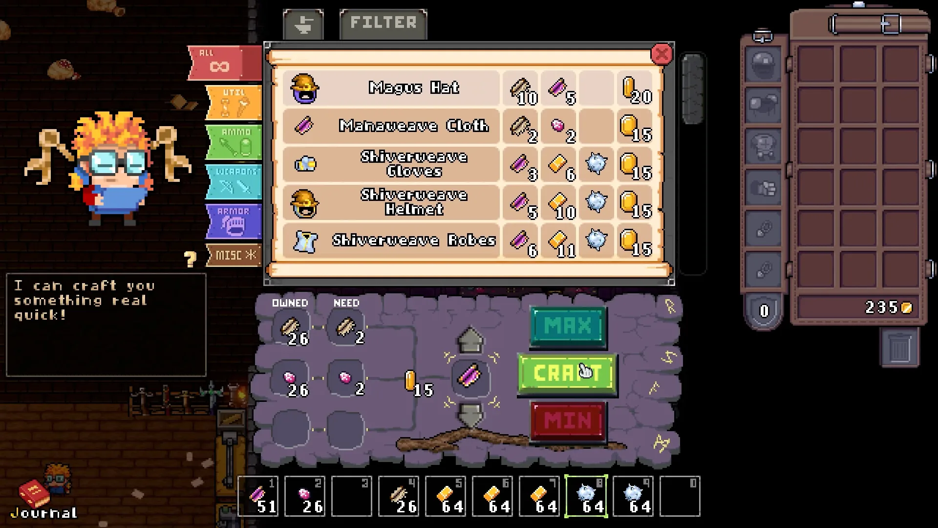 Below The Stone dwarven miner explores a dangerous underground cave