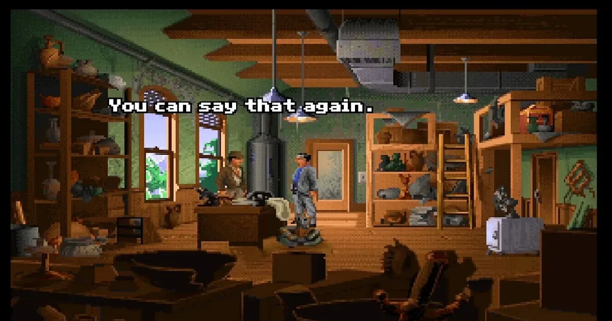 Indiana Jones and the Fate of Atlantis Amiga AGA enhancement using rebuilt audio