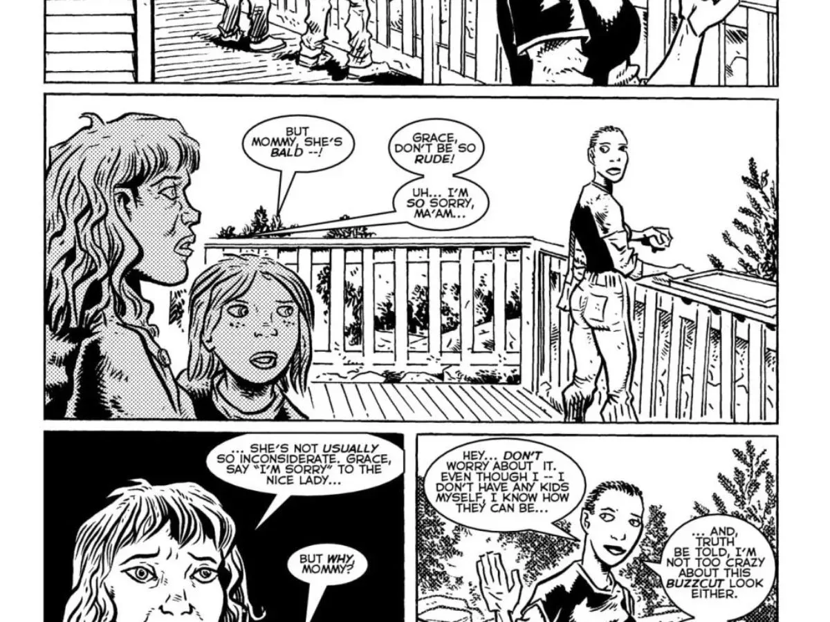 April O'Neil makes a call through space and time in TMNT: Journeys #14
