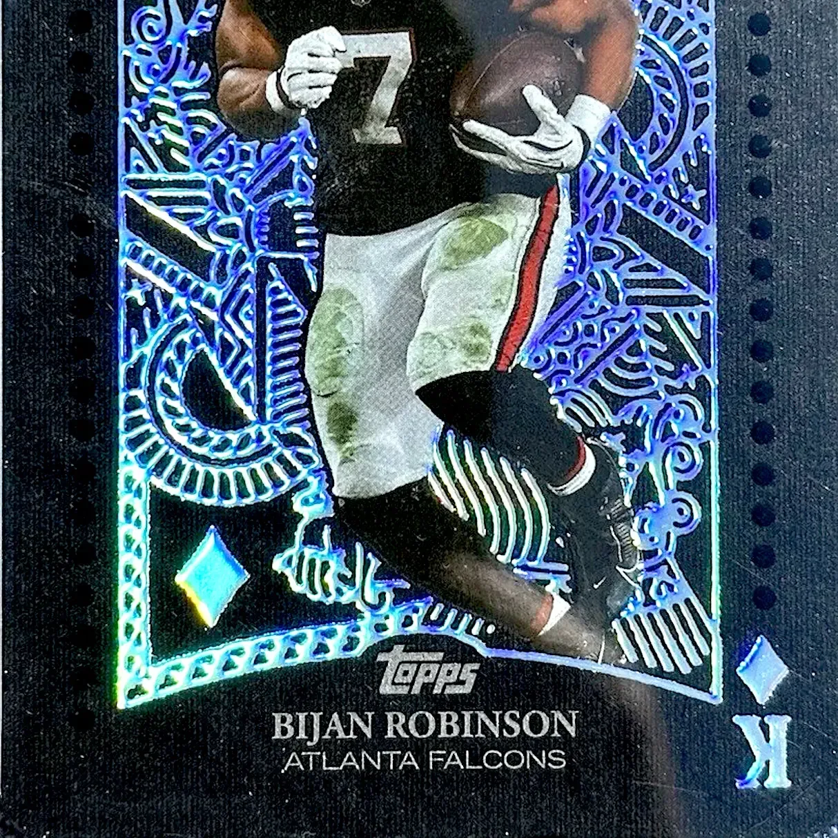 Limited serial-numbered NFL trading cards