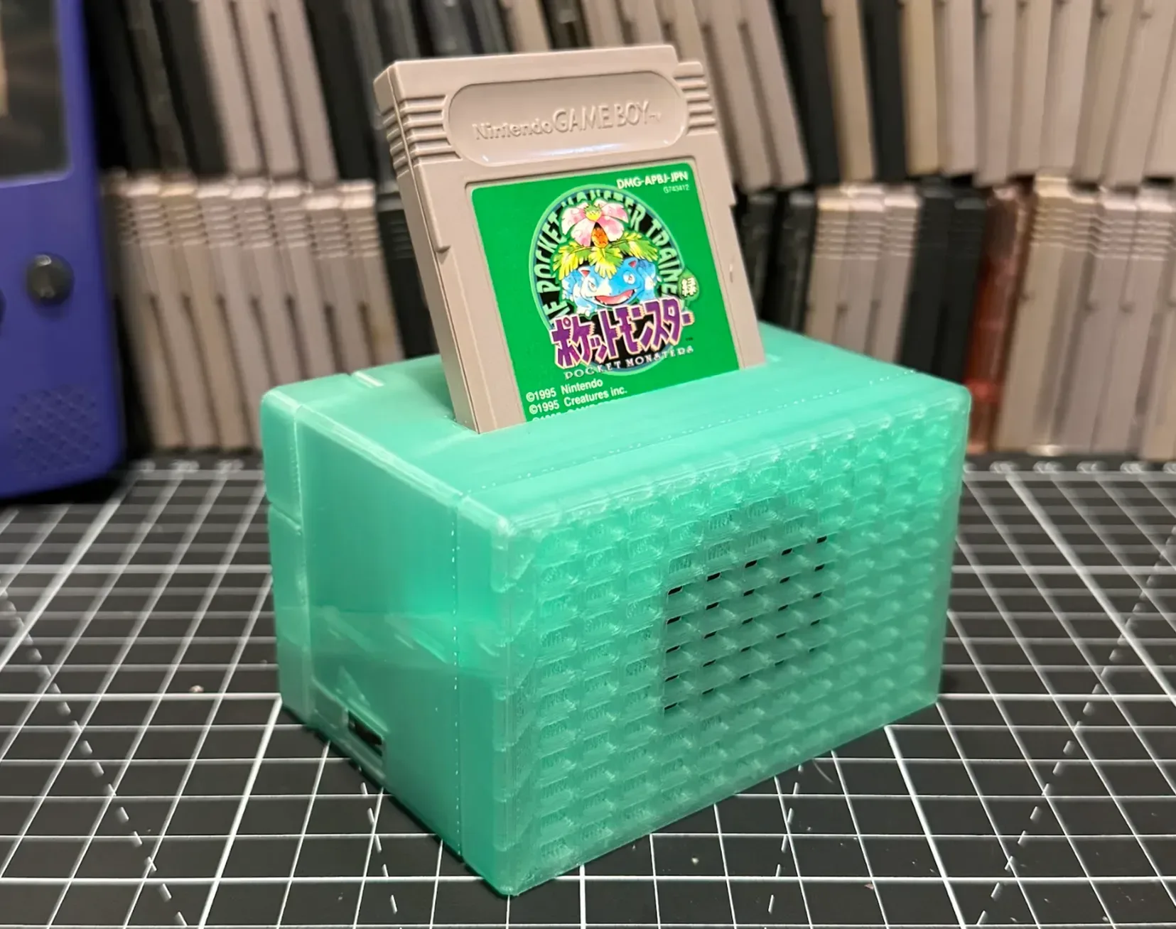 Game Boy Camera connected through Retro Song Bird as a USB webcam