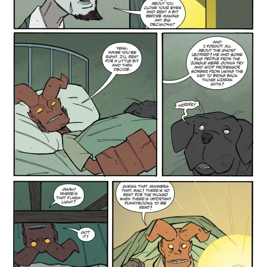Young Hellboy: Thrilling Sky Adventures #4 Brings Devil’s Plateau Mystery to Its Finale