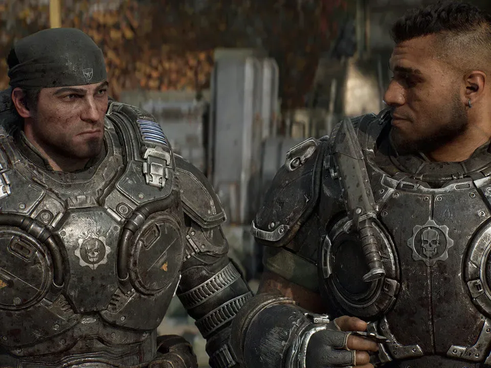 Gears of War: E-Day gameplay scene on Xbox Series X/S