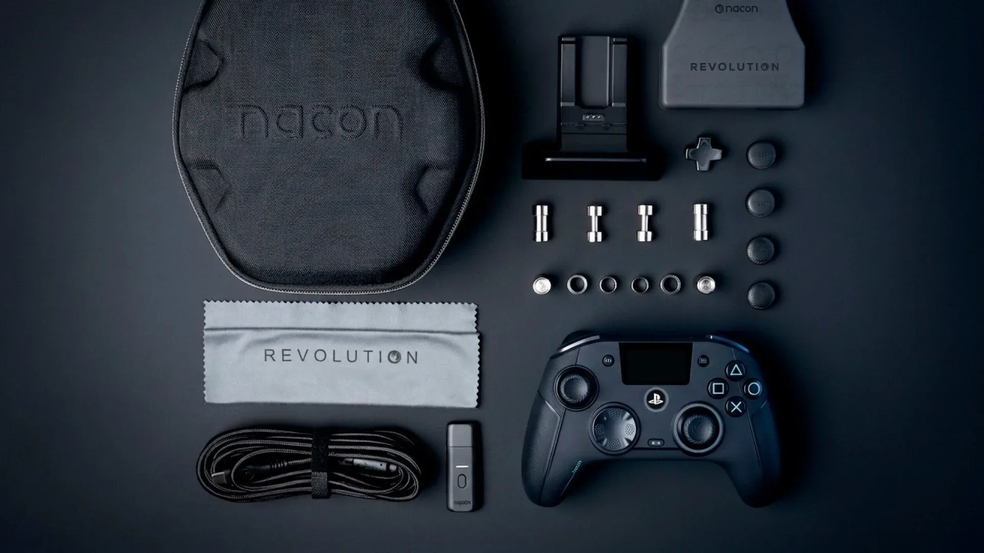 Nacon Revolution 5 Unlimited PS5 controller with integrated display