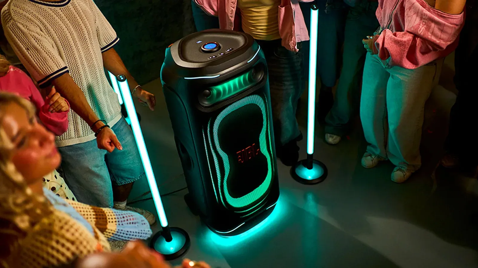 JBL PartyBox Ultimate 2 party speaker with full front-panel light show