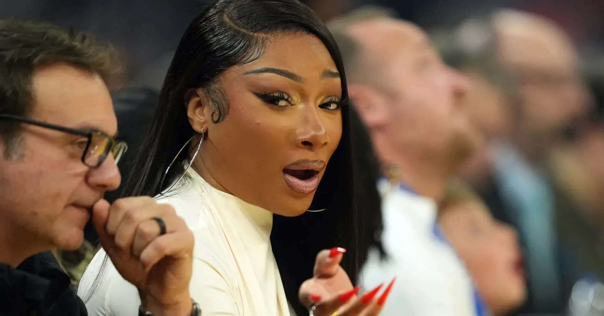 Megan Thee Stallion promotes the circus-themed Hottieween event in Las Vegas