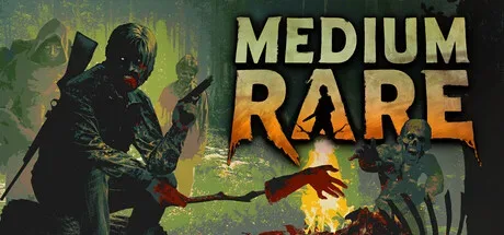 Medium Rare promotional artwork showing its horror dungeon-crawling mountain setting