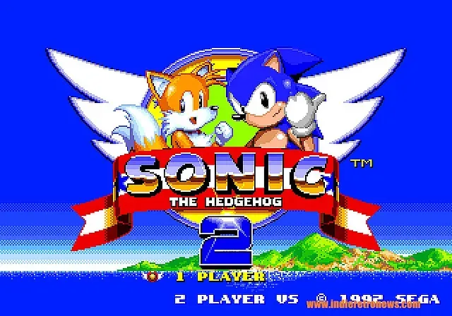 Sonic the Hedgehog 2 running on an Amiga AGA system