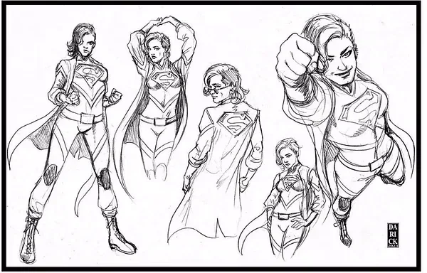Trans Superboy by Darick Robertson