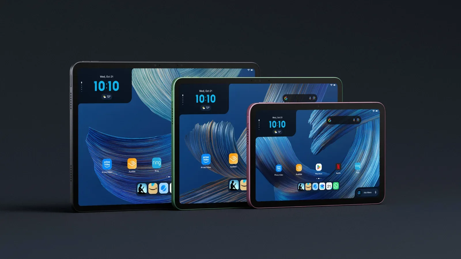 Amazon Alexa Tablet 12 Pro with optional Nanomatte anti-glare display