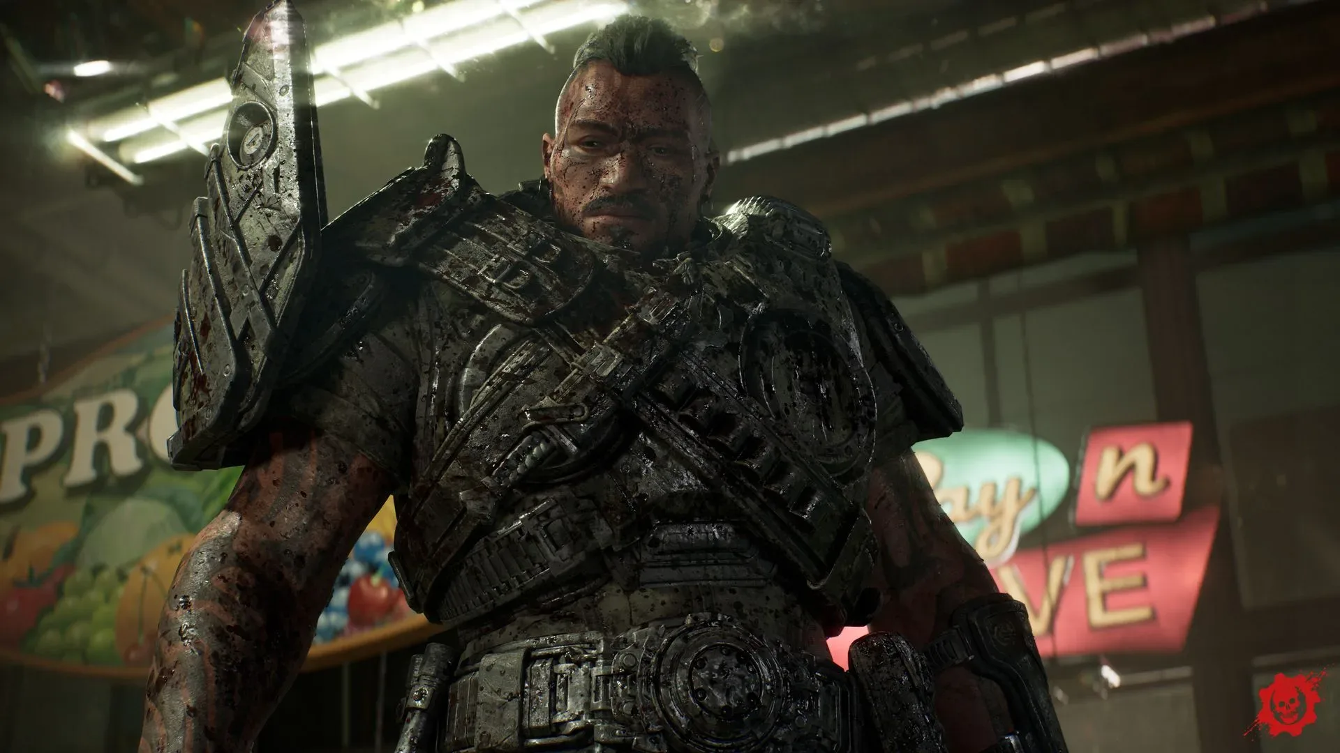Gears of War: E-Day promotional artwork representing the Xbox exclusivity and hardware-sales discussion
