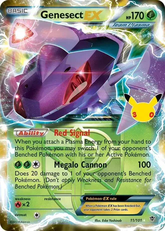 30th Celebration Genesect EX Classic Collection
