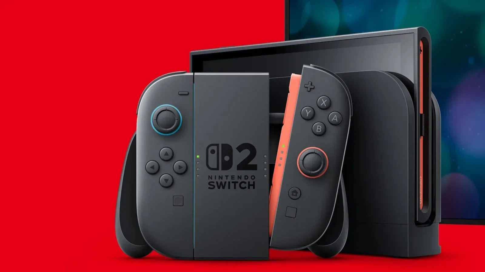 Nintendo Switch 2 console shown beside a PC, representing reported firmware backups