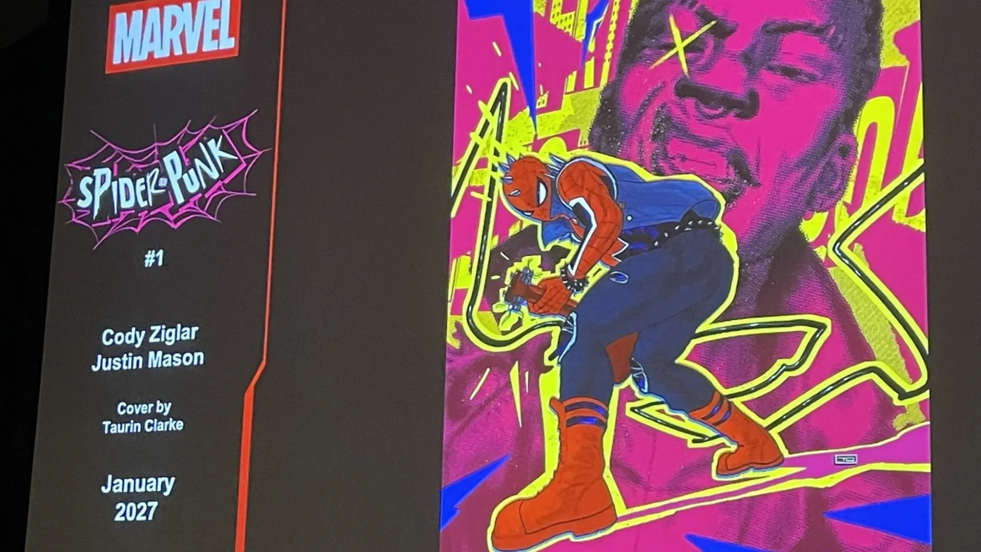 Spider-Punk Returns in January 2027 With Cody Ziglar and Justin Mason Reuniting