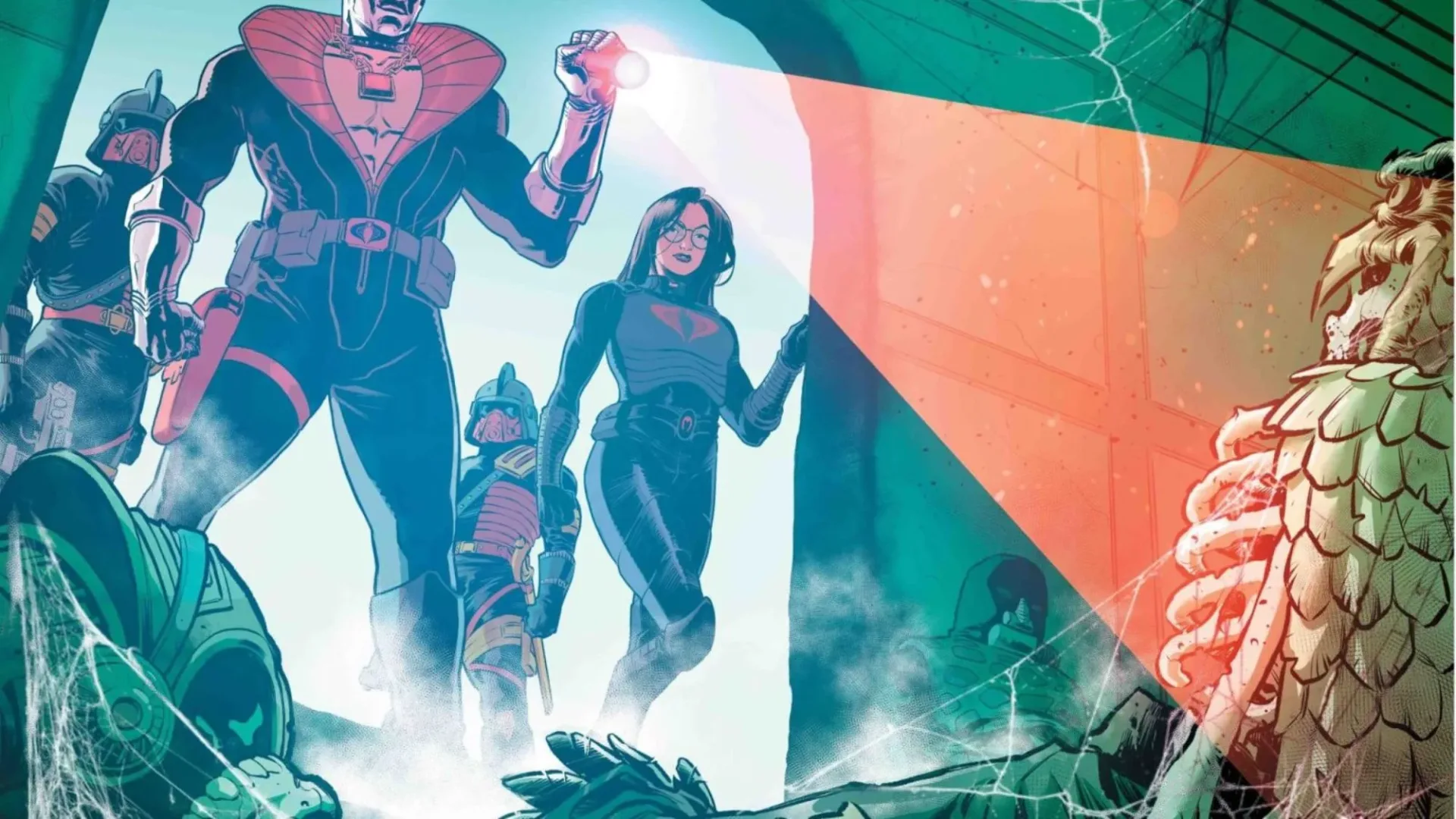 G.I. Joe and Tomb Raider Meet on Cobra Island in a New Image Comics Miniseries