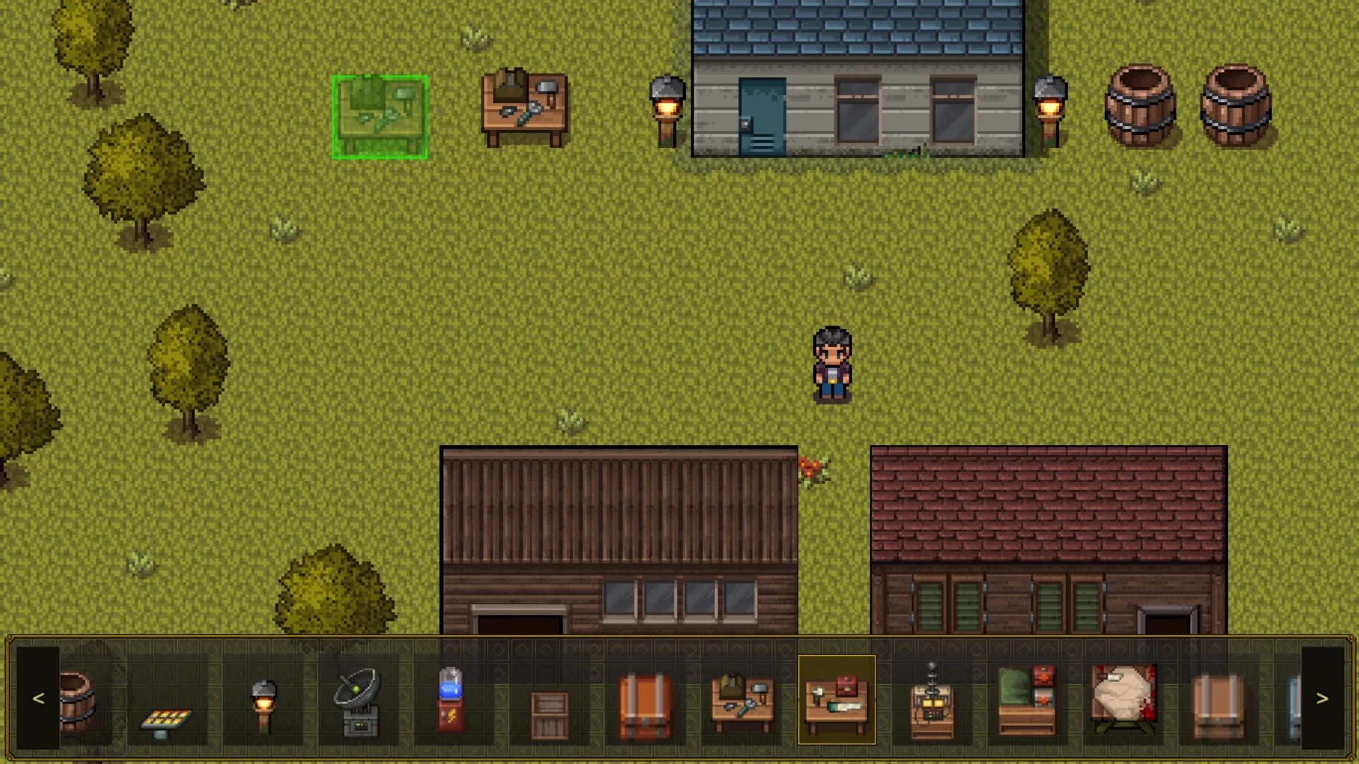 Ashfield Hollow Camp Ashfield survival gameplay