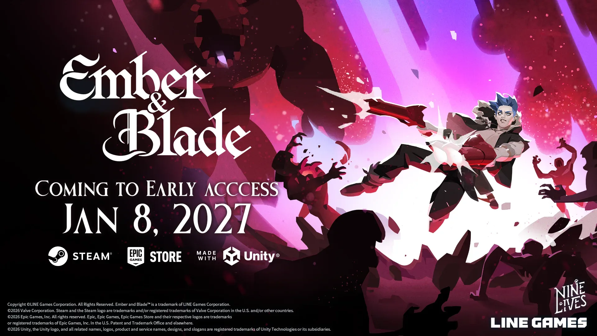 Fenrix battles through the dark fantasy depths in Ember and Blade