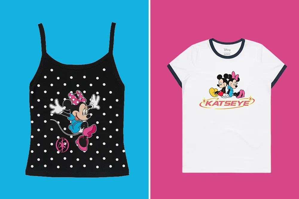 Disney x Katseye Mickey and Minnie limited-edition apparel collection