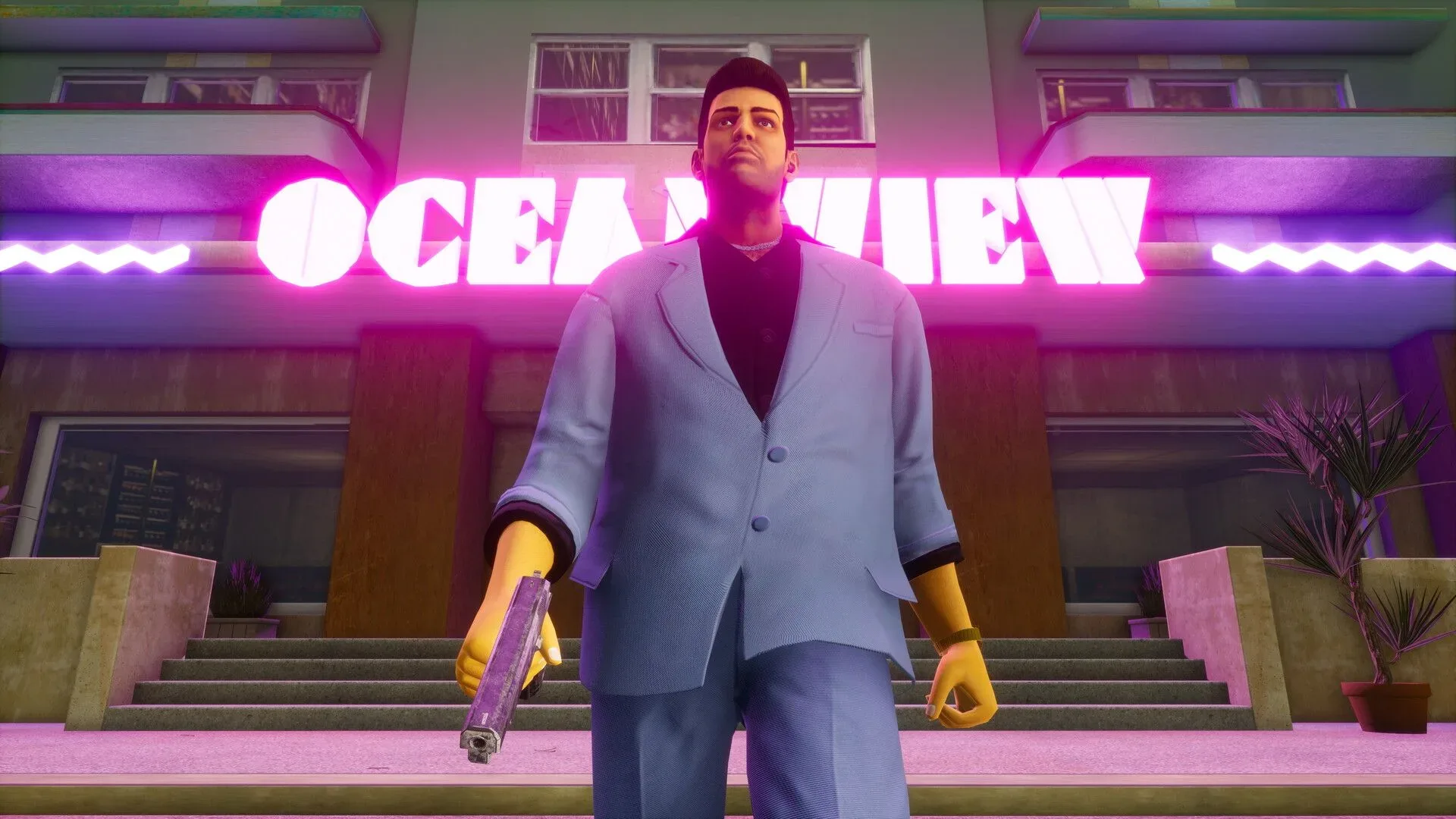 Ray Liotta as the voice of Tommy Vercetti in Grand Theft Auto: Vice City