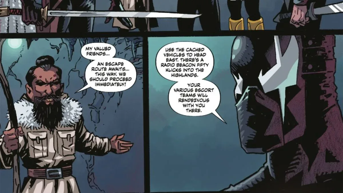 Grendel: Devil’s Crucible—Sedition #3 standard cover by Matt Wagner