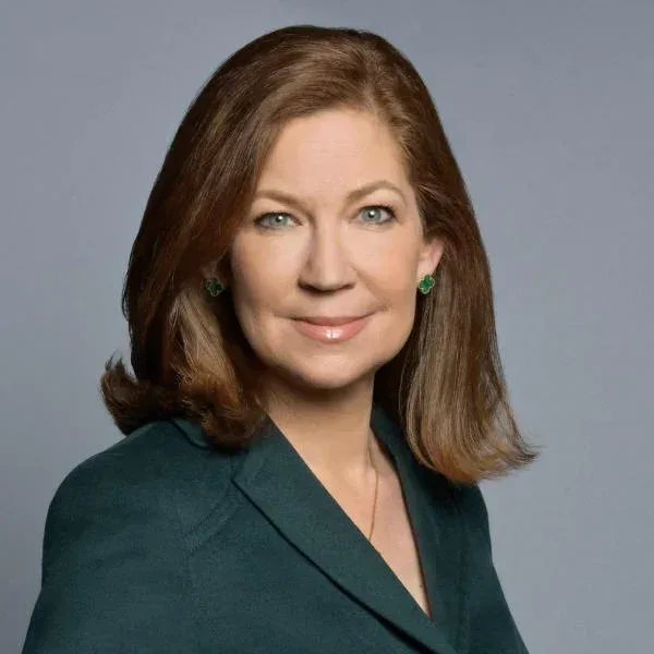 Jan Crawford reports on a television news set