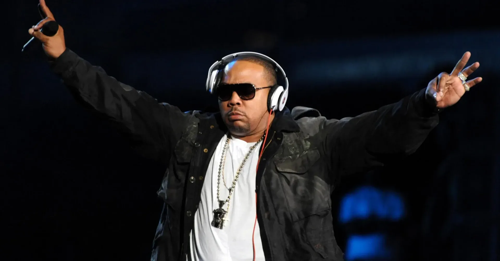 Timbaland during a public appearance