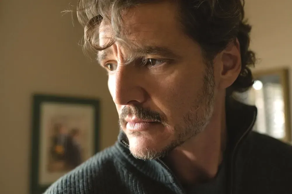 Pedro Pascal as cellist Alex Serian in Behemoth!