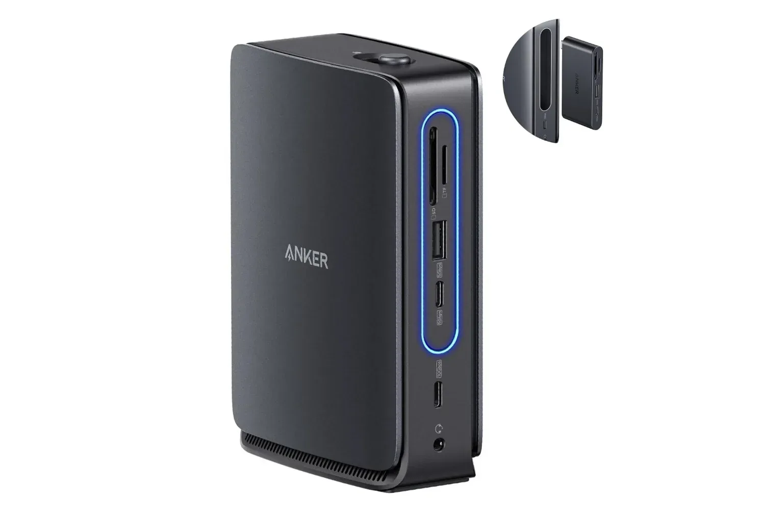 Anker Nano 13-in-1 docking station with detachable USB-C travel hub
