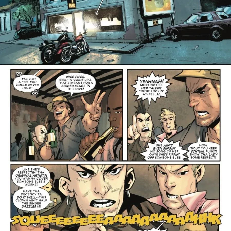 Longshot and Cliffhanger in X-Men: Outback #5