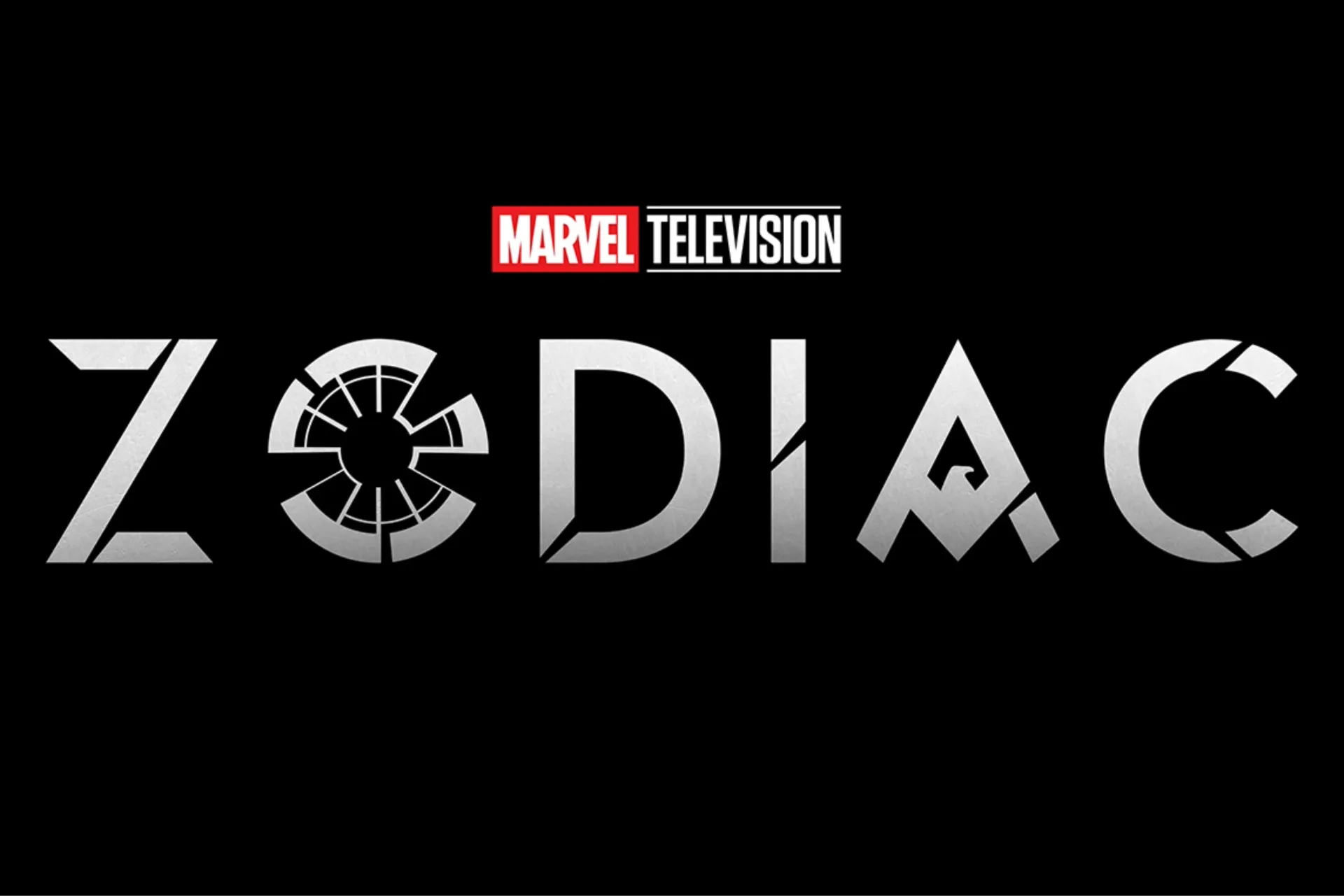 Marvel Zodiac series logo for the upcoming Disney+ live-action spy thriller