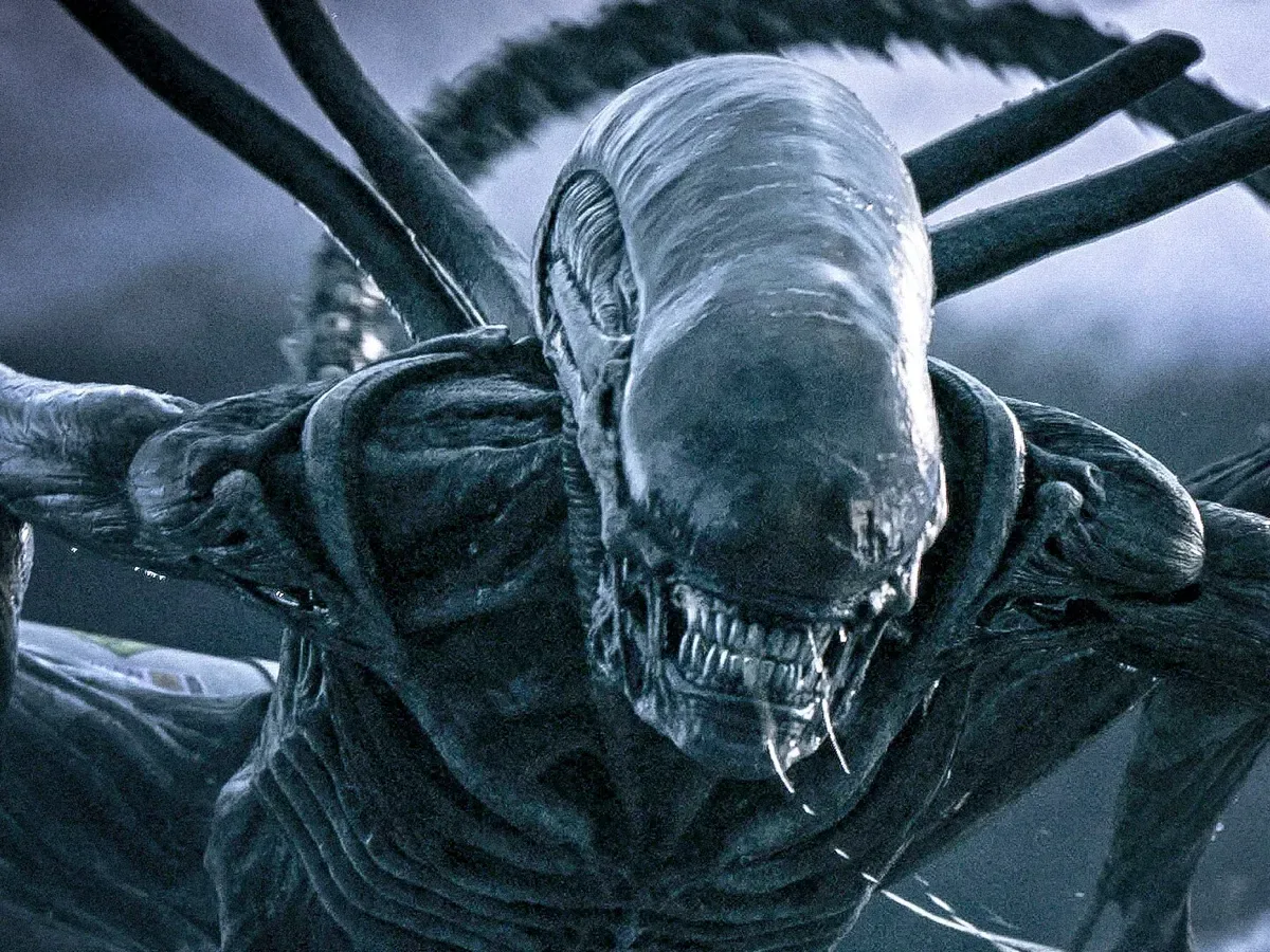 Ridley Scott at an event connected to the Alien franchise