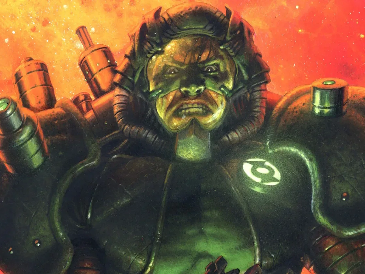 Hal Jordan in the Green Lantern: Doomed Cosmos Elseworlds setting