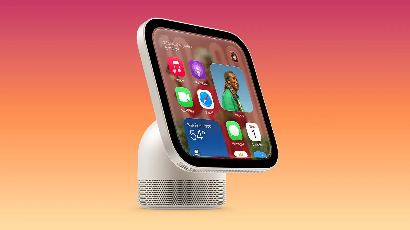 HomeView face editing interface showing Lock Screen design choices