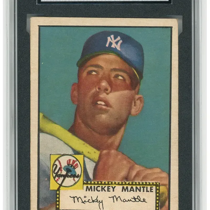 1954 Johnston Cookies Hank Aaron rookie card #5 graded PSA 9