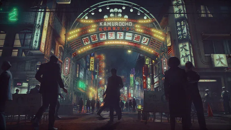 A changing city district from Stranger Than Heaven’s five-decade crime story