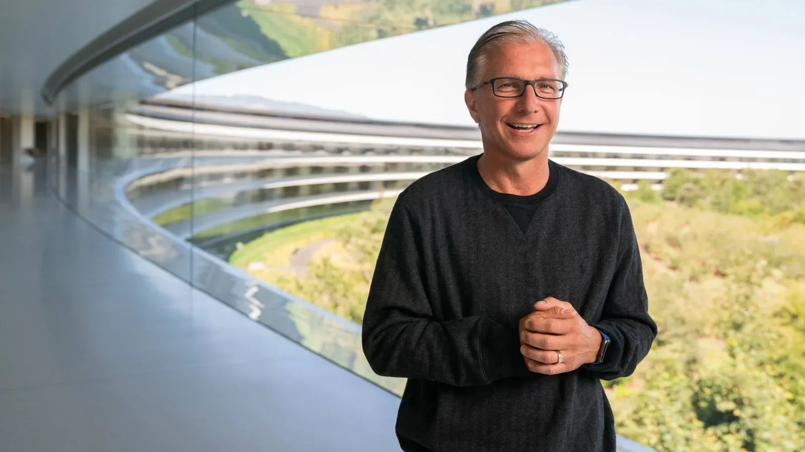 Greg Joswiak speaking about Apple Intelligence and its focus on everyday users