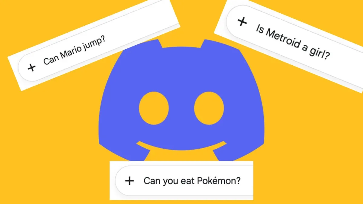 Discord-style public gaming community channels and web search visibility concept