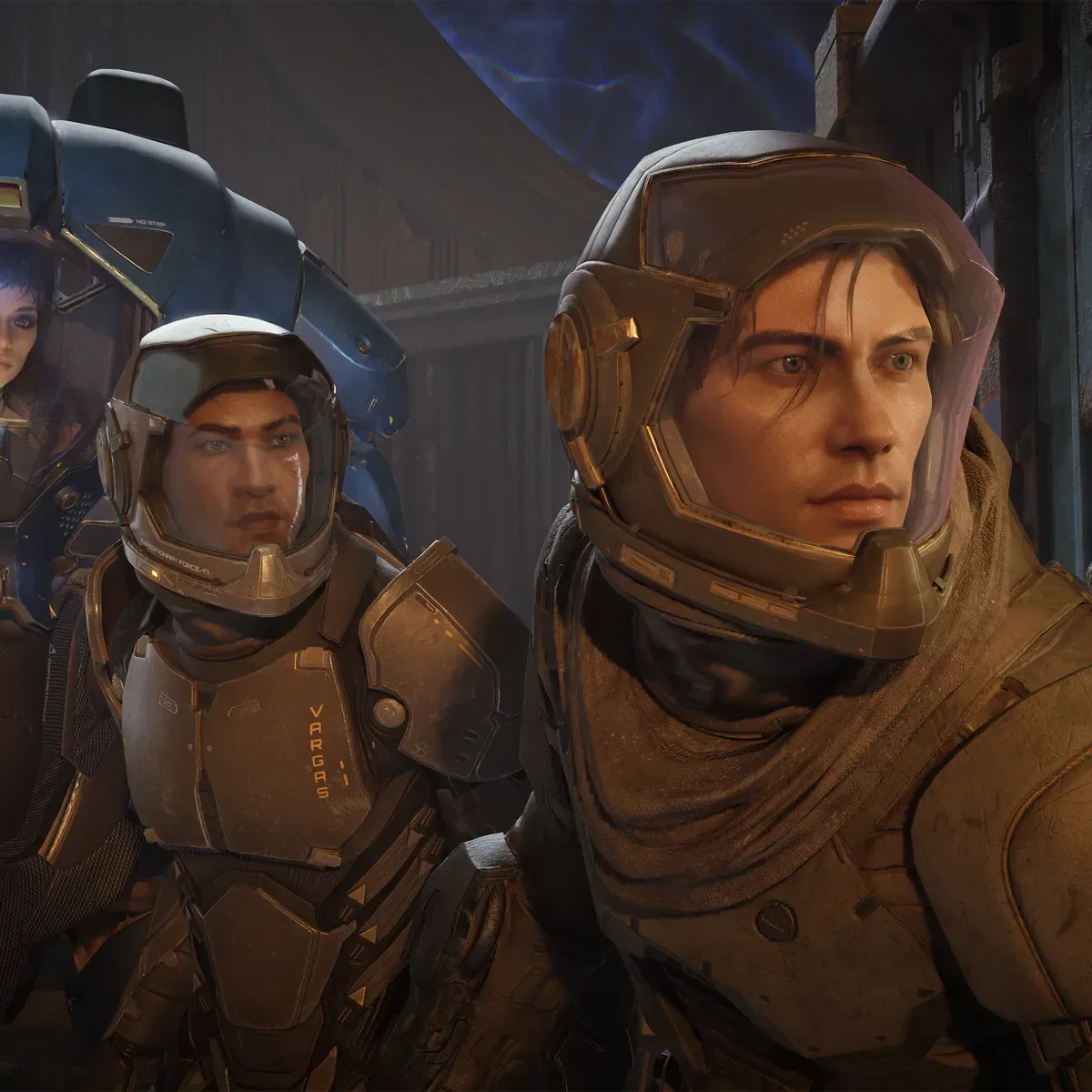 Updated male Jun Aslan character model from Exodus